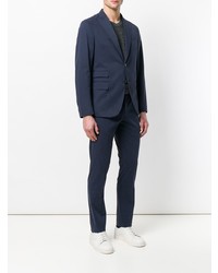 Темно-синий костюм от Eleventy