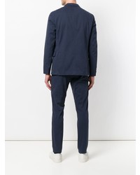 Темно-синий костюм от Eleventy