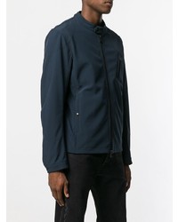 Мужской темно-синий легкий бомбер от Belstaff