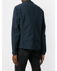 Мужской темно-синий легкий бомбер от Belstaff