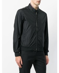 Мужской темно-синий легкий бомбер от Moncler