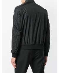 Мужской темно-синий легкий бомбер от Moncler