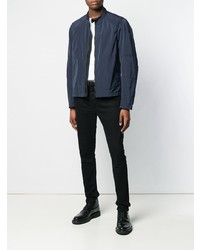 Мужской темно-синий легкий бомбер от Belstaff