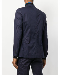Мужской темно-синий льняной пиджак от Ps By Paul Smith