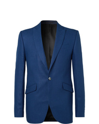 Мужской темно-синий льняной пиджак от Favourbrook