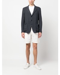 Мужской темно-синий льняной пиджак от Barena