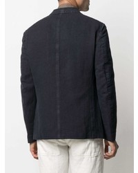 Мужской темно-синий льняной пиджак от Eleventy