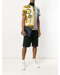 Мужской темно-синий мужской клатч от Versace