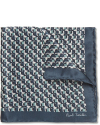 Темно-синий нагрудный платок с принтом от Paul Smith
