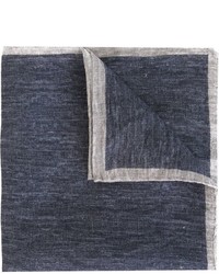 Темно-синий нагрудный платок от Eleventy