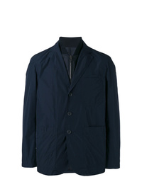 Мужской темно-синий нейлоновый пиджак от Moncler