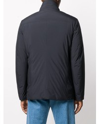 Мужской темно-синий нейлоновый пиджак от Moorer