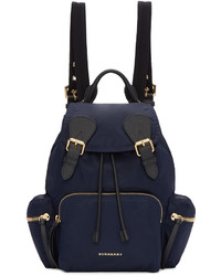 Женский темно-синий нейлоновый рюкзак от Burberry