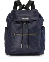 Женский темно-синий нейлоновый рюкзак от Marc Jacobs