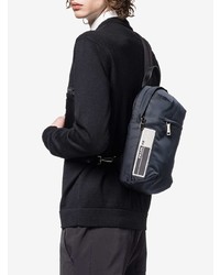 Мужской темно-синий нейлоновый рюкзак от Prada