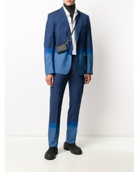 Мужской темно-синий омбре пиджак от Givenchy