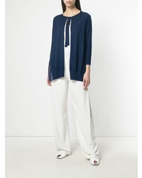 Женский темно-синий открытый кардиган от Sottomettimi