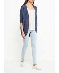 Женский темно-синий открытый кардиган от Only