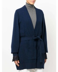 Женский темно-синий открытый кардиган от Maison Margiela