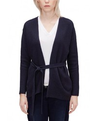 Женский темно-синий открытый кардиган от s.Oliver