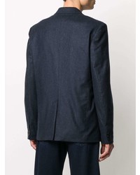 Мужской темно-синий пиджак в вертикальную полоску от Isabel Marant