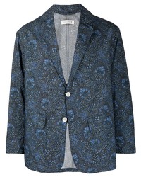 Мужской темно-синий пиджак с "огурцами" от MACKINTOSH