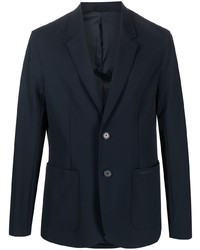 Мужской темно-синий пиджак с принтом от Armani Exchange