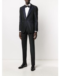 Мужской темно-синий пиджак с принтом от Canali