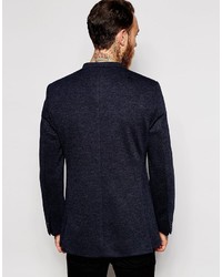 Мужской темно-синий пиджак от Asos