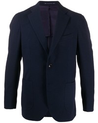 Мужской темно-синий пиджак от Bagnoli Sartoria Napoli