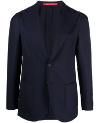 Мужской темно-синий пиджак от Bagnoli Sartoria Napoli