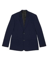 Мужской темно-синий пиджак от Balenciaga