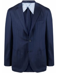 Мужской темно-синий пиджак от Barba