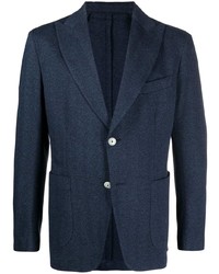 Мужской темно-синий пиджак от Barba
