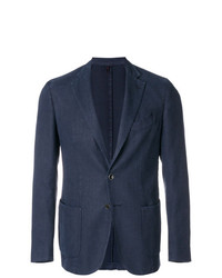 Мужской темно-синий пиджак от Biagio Santaniello