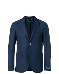Мужской темно-синий пиджак от Billionaire