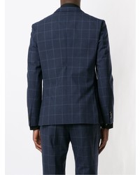 Мужской темно-синий пиджак от BOSS