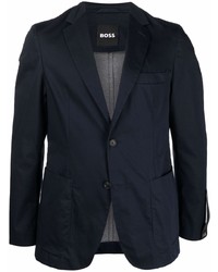 Мужской темно-синий пиджак от BOSS