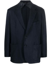 Мужской темно-синий пиджак от Brioni