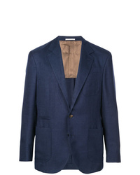 Мужской темно-синий пиджак от Brunello Cucinelli