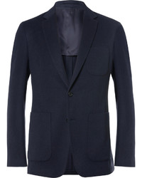 Мужской темно-синий пиджак от Burberry
