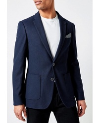 Мужской темно-синий пиджак от Burton Menswear London