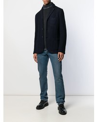 Мужской темно-синий пиджак от Avant Toi