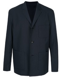 Мужской темно-синий пиджак от Caban