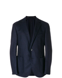 Мужской темно-синий пиджак от Cantarelli