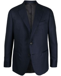 Мужской темно-синий пиджак от Caruso