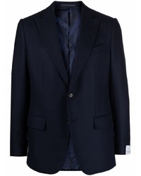 Мужской темно-синий пиджак от Caruso