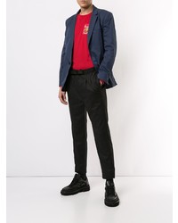 Мужской темно-синий пиджак от Kent & Curwen