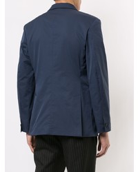 Мужской темно-синий пиджак от Kent & Curwen