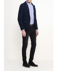 Мужской темно-синий пиджак от Casual Friday by Blend